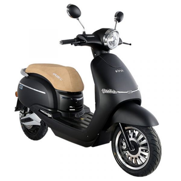 Motocicleta eléctrica Ebroh SPUMA Li negra