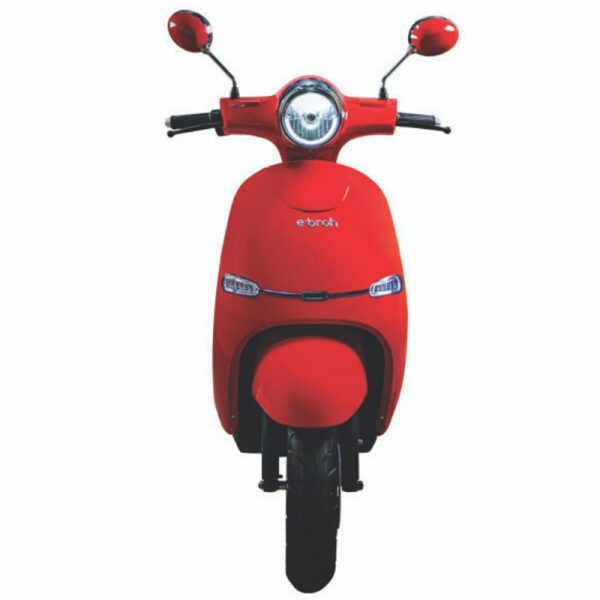 Motocicleta eléctrica Ebroh SPUMA Li roja