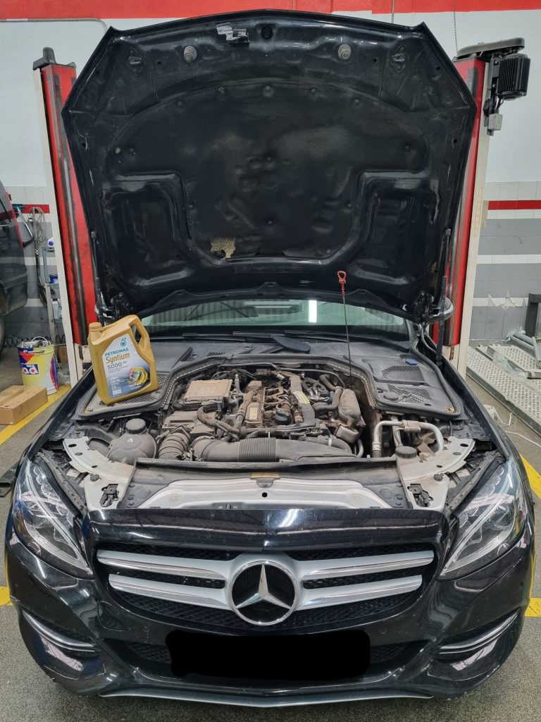 mercedes para cambio de pastillas, filtros y aceite